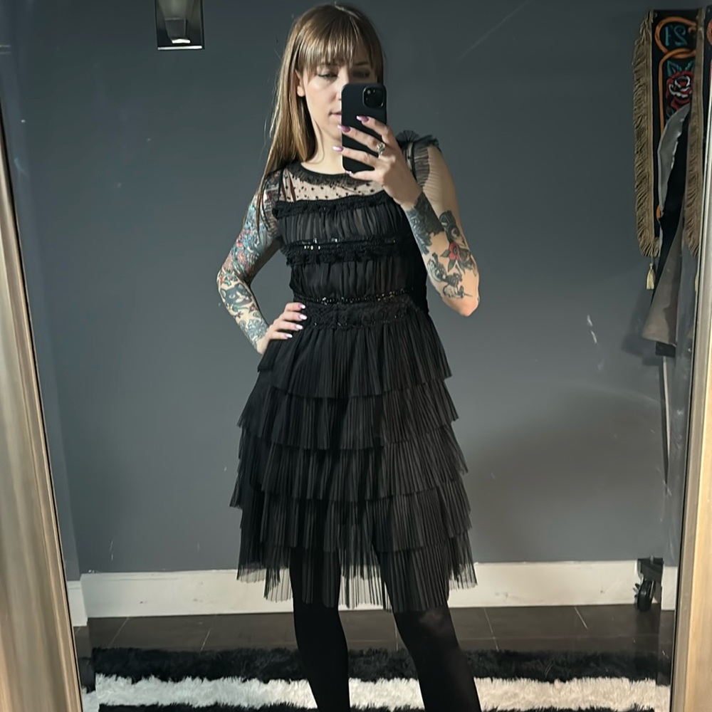 RED Valentino tiered minidress